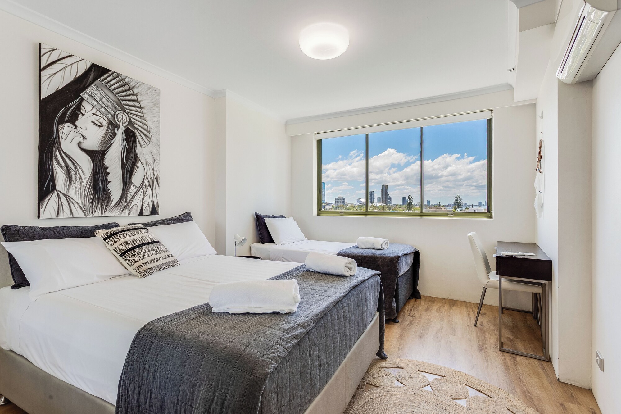 豪华两卧室公寓