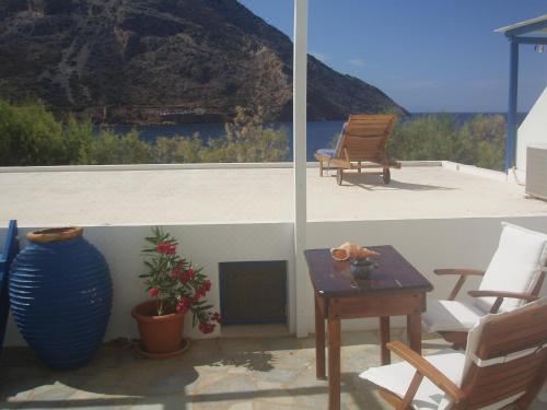 带海景的双人房