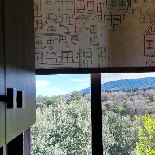 开放式客房， 山景