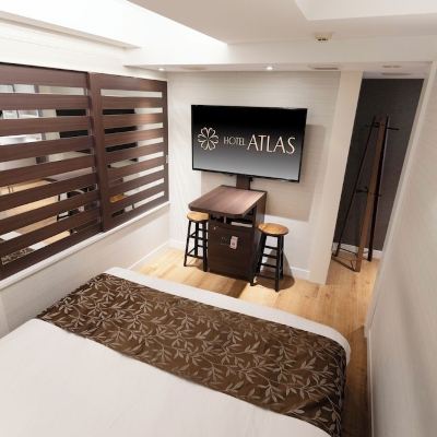 短期滞在用　チェックイン21:00　チェックアウト11:00　ダブルルーム ホテルアトラス 新宿歌舞伎町 - アダルト オンリー クーポン