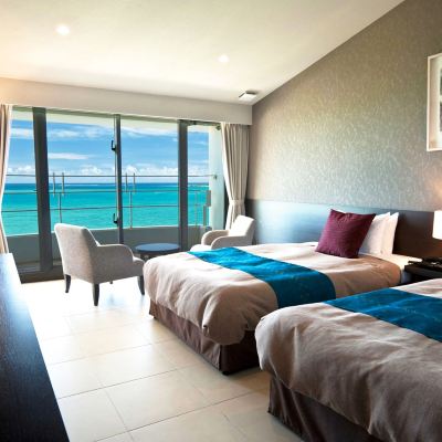 オーシャンビュースタンダードルーム(窓付)(禁煙) ホテル浜比嘉島リゾート クーポン