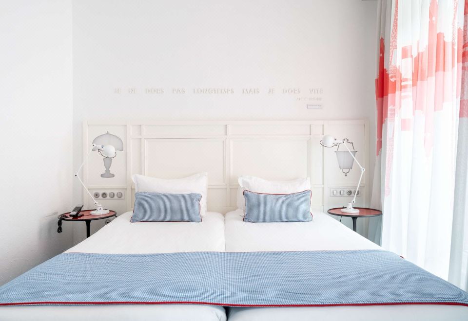 Superior Room With Twin Beds-Complimentary Soft Minibar, Courtesy Tray, Digital Press, Fitness, Sauna