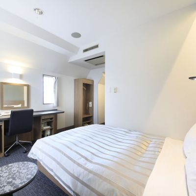 ◆ Bed Width 140cm, 15 Square Meters ◆ [Standard] [Semi-Double Room] [Non-Smoking] 厚木アーバンホテル クーポン