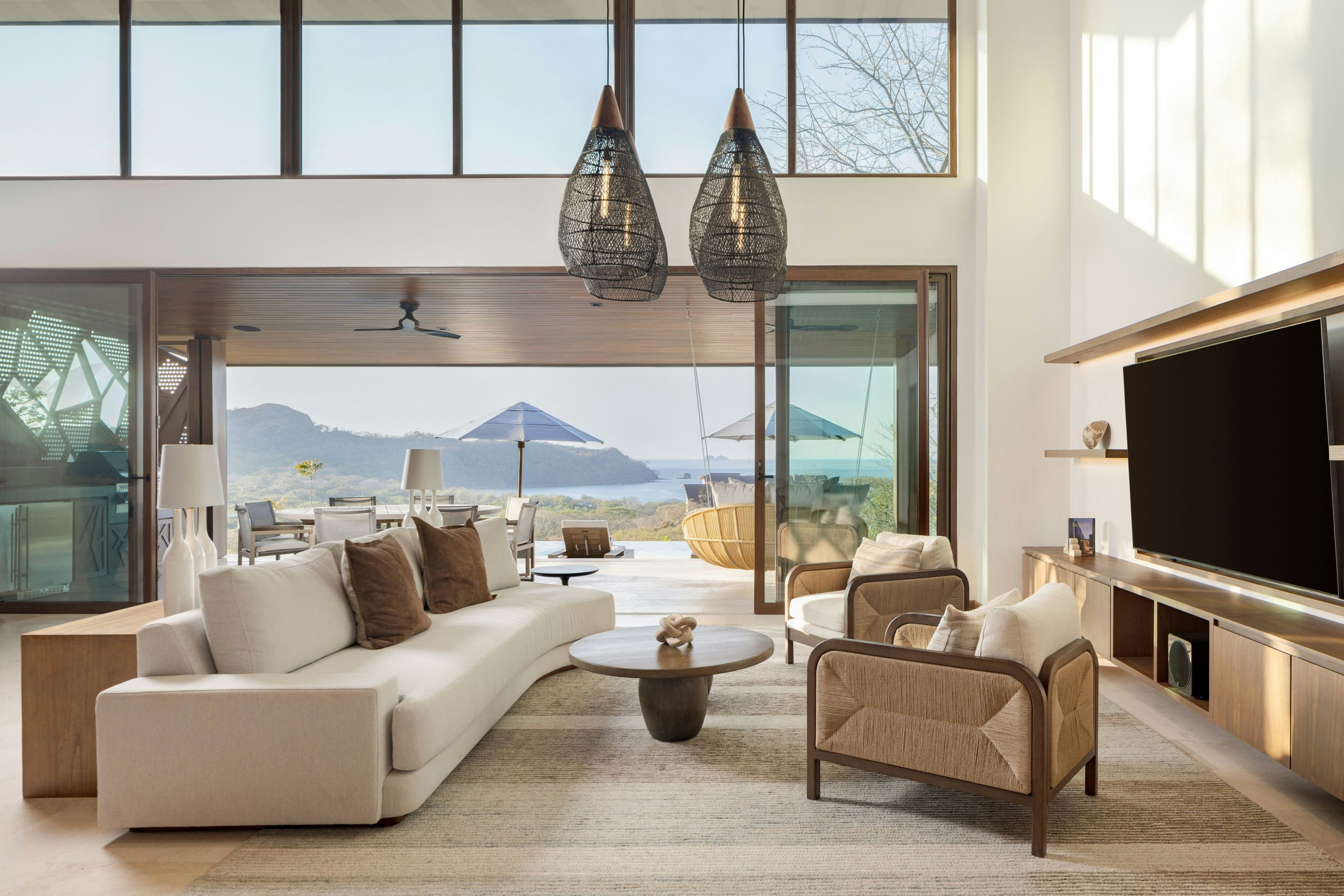 三床房公寓， 海景， 私人泳池