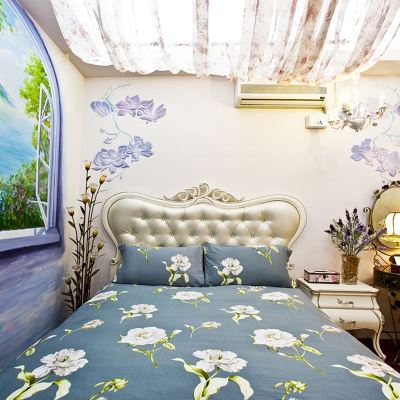 浮雕二人房（無窗） 太陽花3D浮雕民宿優惠