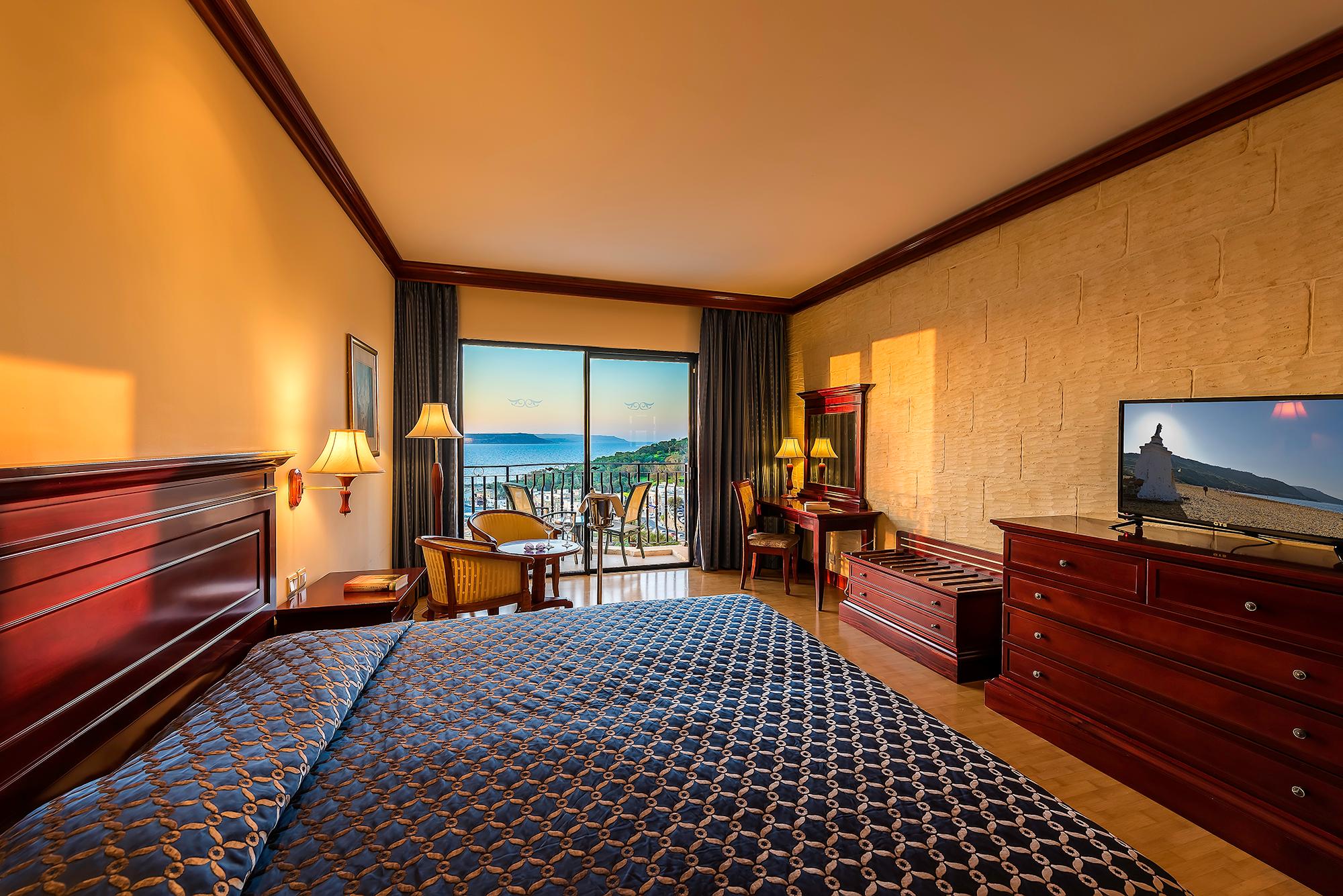 Grand Hotel Gozo海景标准房