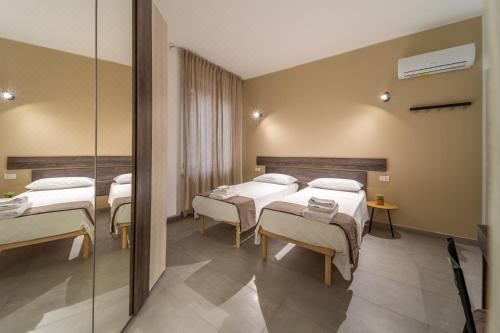 双人间或双床房 带独立浴室