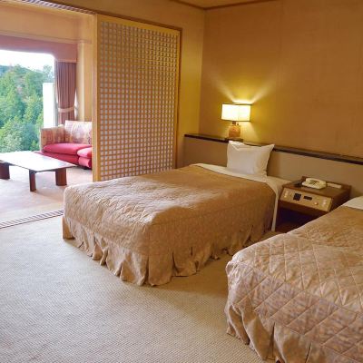 メゾネットファミリールーム 作州武蔵温泉　ホテル作州武蔵 クーポン