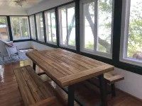 Beautiful Views @ 4-Season Lake House, Private Sandy Beach Hotels in Fryeburg
