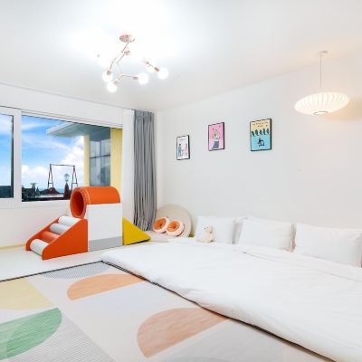 Basic Room, 1 Bedroom (Sea1(1Cheung/Oceanview)-Kids Room) 제주 키즈가족 바닷가하우스 쿠폰