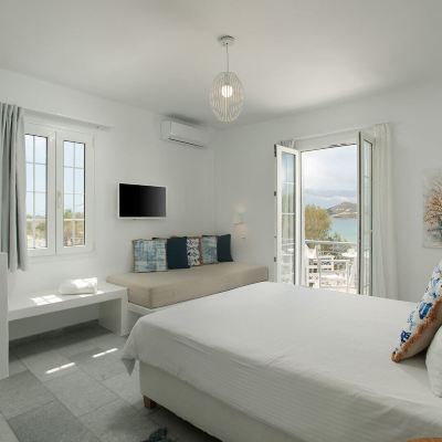 Superior Triple Room, Balcony, Sea View (Top Floor) Ippokampos Beachfront Promo Code