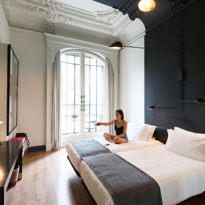 Deluxe Twin Room, 2 Twin Beds Praktik Rambla Promo Code