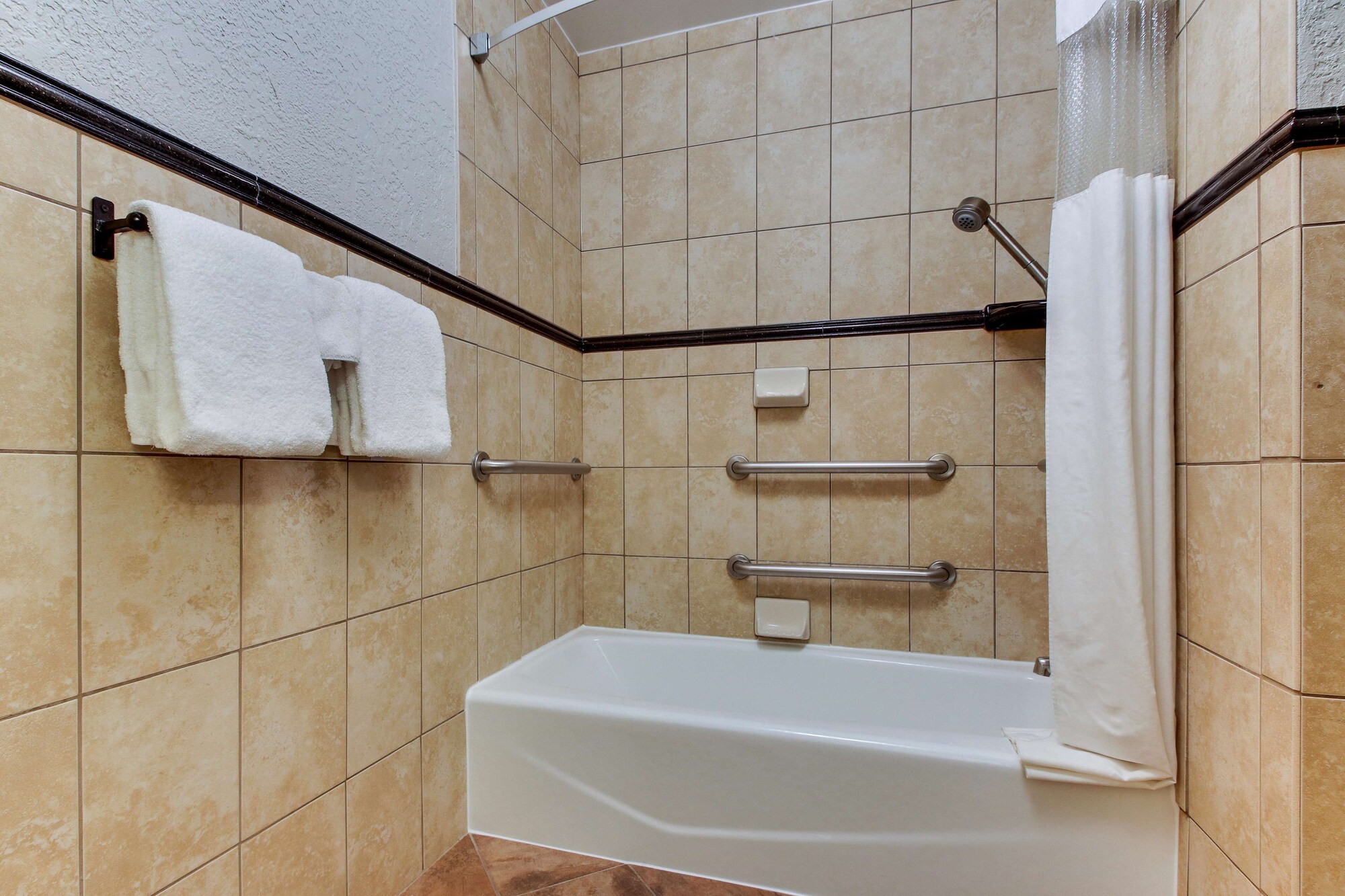 豪华房（1张特大床，无障碍，带冰箱、微波炉、浴缸）