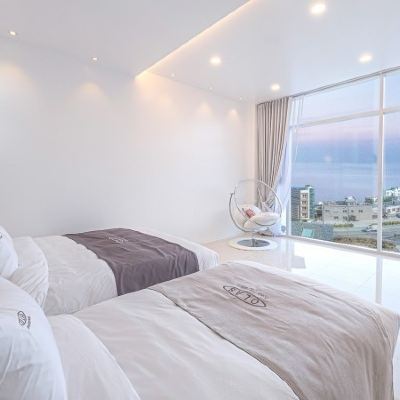 오션 뷰 룸 201 (B동) 강릉 올라스풀빌라(오션뷰) 쿠폰