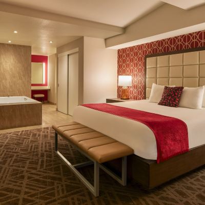 度假村行政套房特大床高輥景觀無煙 馬蹄灣拉斯維加斯飯店優惠