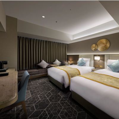 豪華雙床房 河景 維拉芳泉羽田機場高級飯店優惠