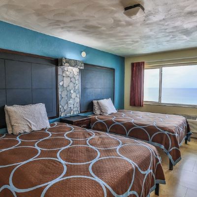 Oceanfront Room with Two Double Beds