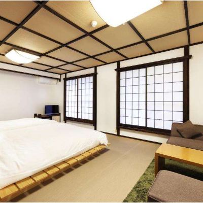 ペット可禁煙エコノミーC和室 ツイン 12畳 36平方メートル ゆばらの宿 米屋 クーポン