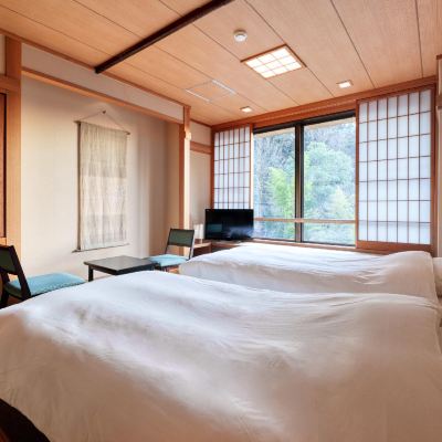 日式雙床房（10榻榻米，雙床），無煙 玉卿之音飯店優惠