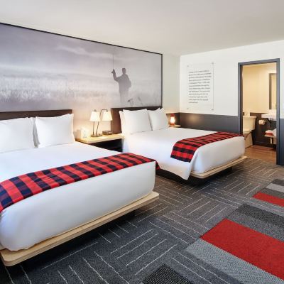 One Bedroom Two Queen Suite with Kitchen and Sofa Bed Mountain Modern Motel Promo Code