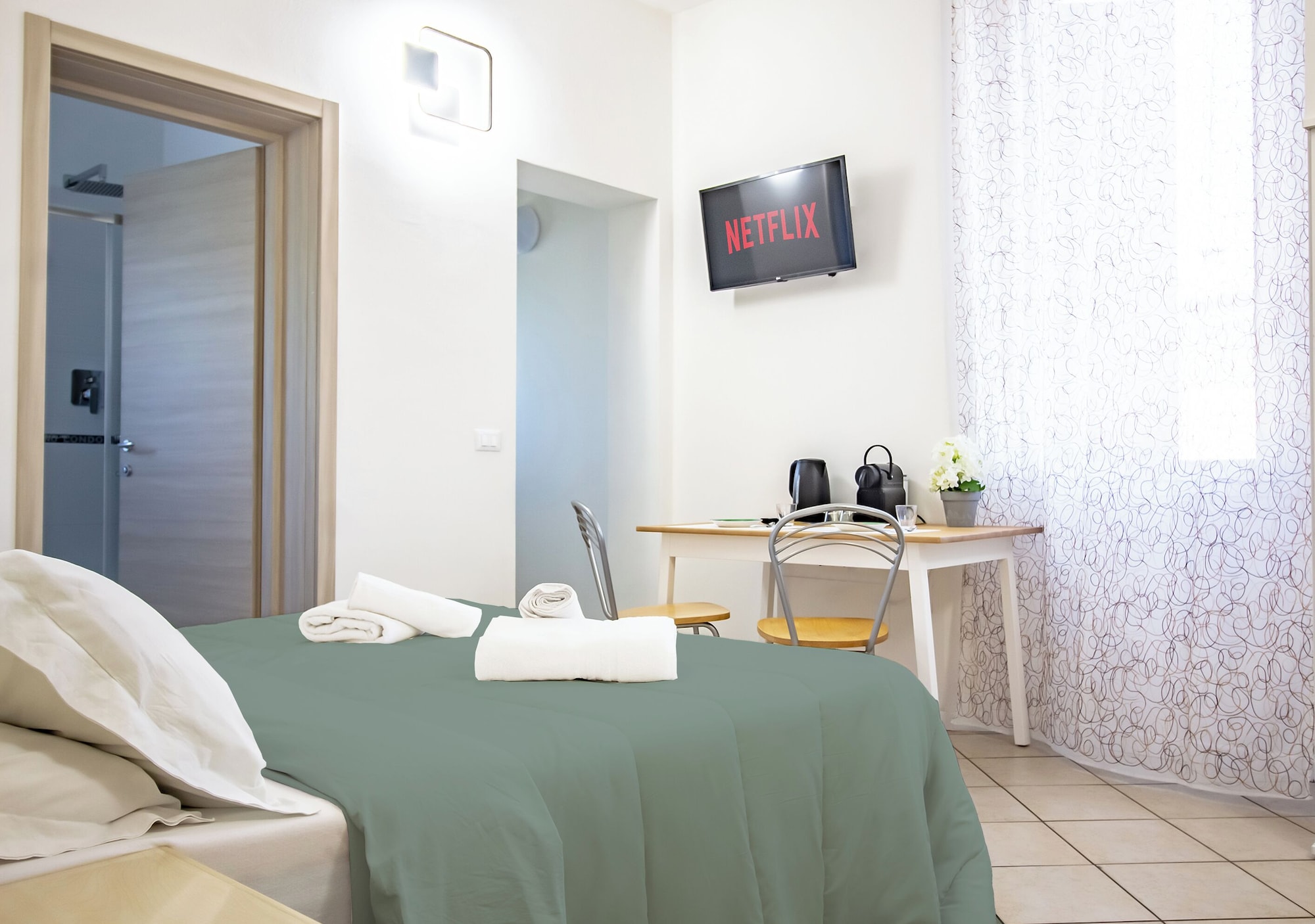 经典双人房， 1 间卧室， 独立浴室， 塔楼