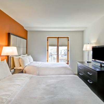 兩卧室套房（帶壁爐） 蒙特朗布朗度假勝地希爾頓欣庭套房酒店優惠