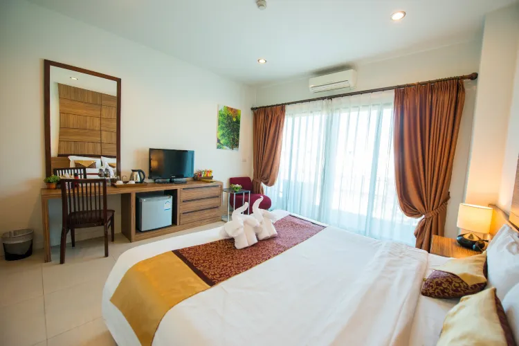 ห้องพรีเมียร์ เตียงใหญ่ 1 เตียง