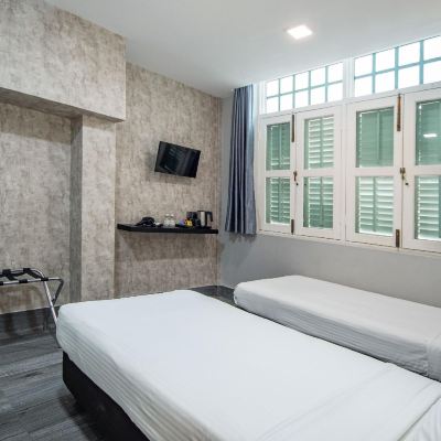 L雙床房 新加坡胡桃樹酒店 （Staycation Approved）優惠