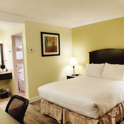 1 Queen Bed Room Flat Screen Television Mini Fridge Working Desk Coffee Maker Safe Smoking Best Western Plus Burnaby Hotel Promo Code