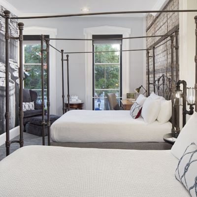 Standard Room, 2 Queen Beds, River View River Street Inn Promo Code