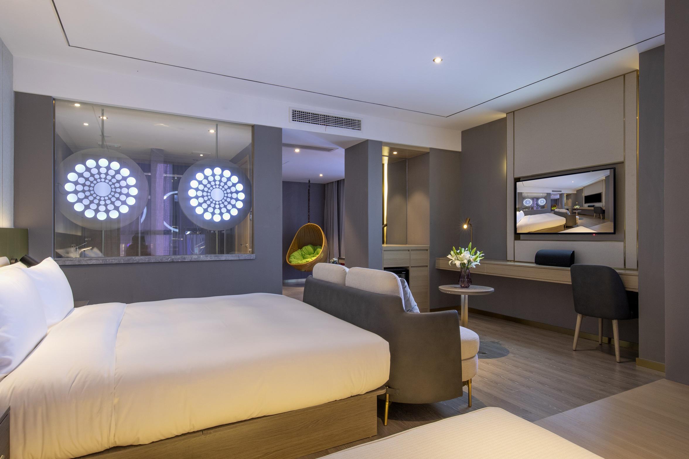 月若流金亲子套房（地暖+全屋智控+投屏+智能马桶）