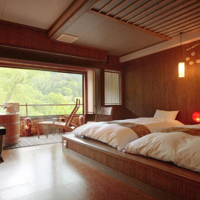 日式雙人房，帶溫泉浴，禁菸 - 316 最上町觀松館旅館優惠