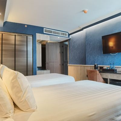 頭等雙床房 曼谷素坤逸14號The Coach Boutique飯店優惠
