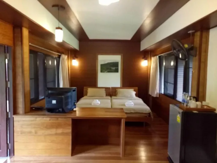 ห้องบ้านสวนพร้อมวิวสวน