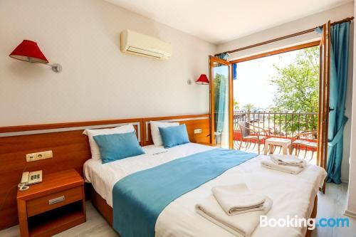 带海景的双人房