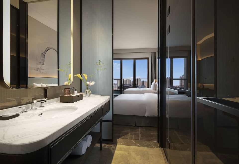 雪映高级城景双床房