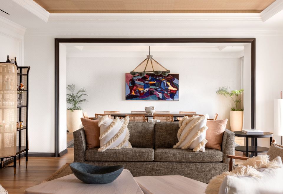 麗思卡爾頓海邊雙臥室套房（特大床）-帶陽臺