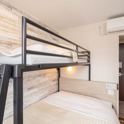 Super Room [Bunk Bed Twin, Capacity 2-3 People Including Infants] [Standard] [Twin Room] [Non-Smoking] スーパーホテル越前・武生 クーポン