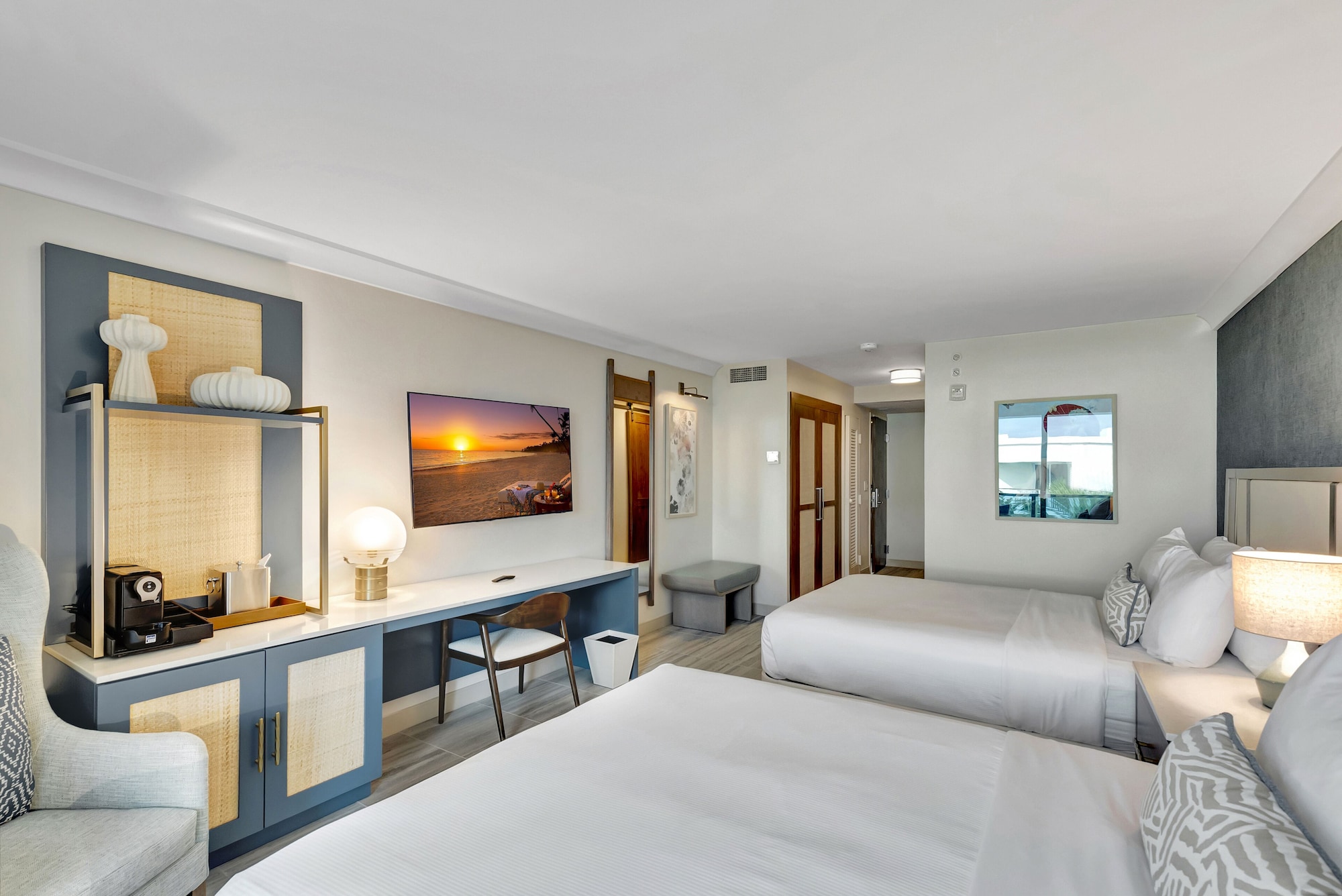 标准房【两张大床+园景阳台+无障碍】