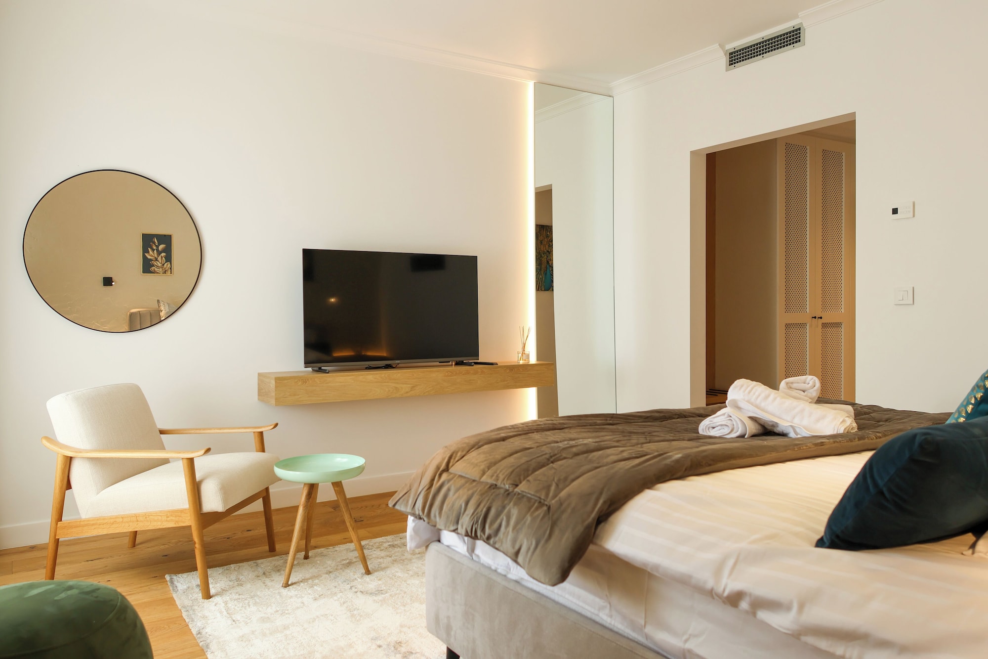 豪华套房， 葡萄庄园景观