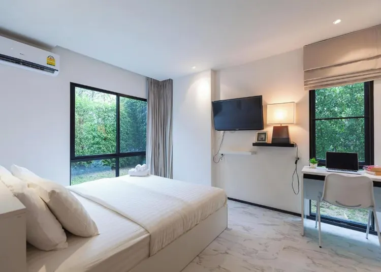 ห้องสวีทพร้อมสิทธิ์ในการเข้าใช้บริการสระว่ายน้ำ