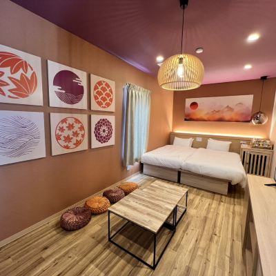 [Villa]Siki-Autumn-(Pet-Friendly Accommodation) With Open-Air Bath [Standard] [Japanese-Western Room] [Non-Smoking] 伊豆長岡温泉　弘法の湯　長岡店 クーポン