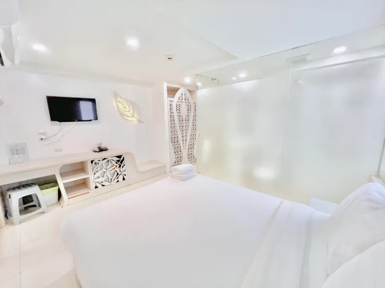 ห้องมาตรฐานเตียงควีนไซส์ (ไม่มีหน้าต่าง)