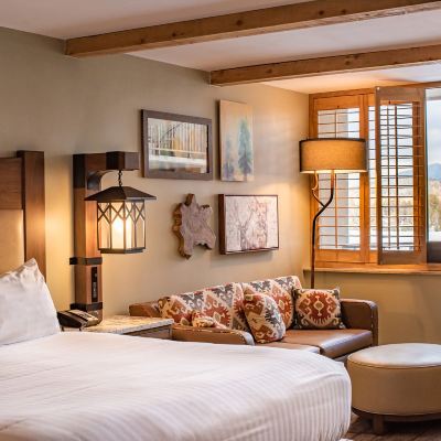 Premier Room, 1 King Bed with Sofa Bed (Resort Premier View King Room) High Peaks Resort Promo Code