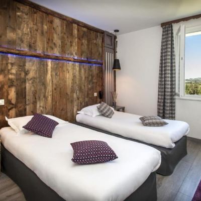 Comfort Twin Room, 2 Double Beds Logis Chez Camillou Promo Code