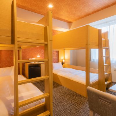 四人間，設有上下鋪 TOSEI飯店 可可尼淺草優惠