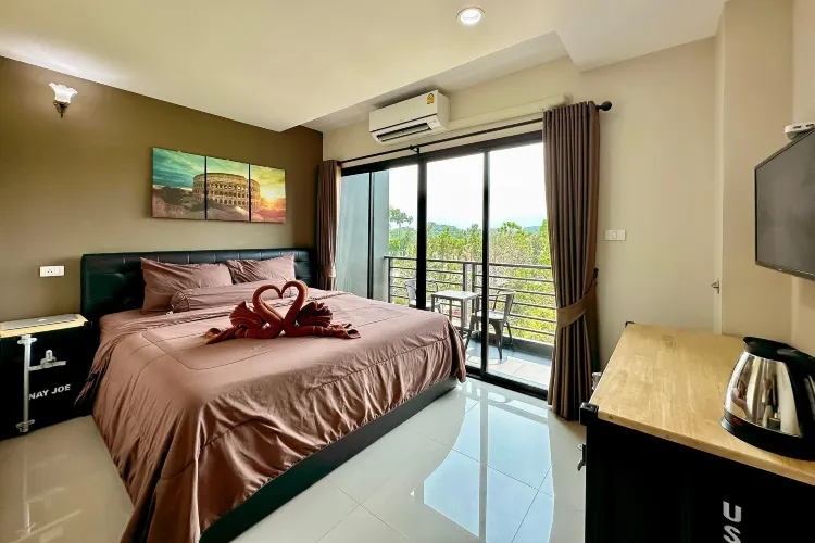 ห้องสตูดิโอ เตียงใหญ่ 1 เตียง