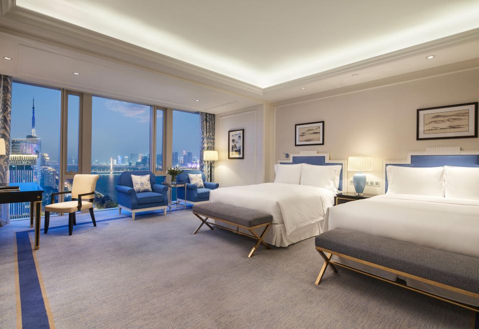 甄選高樓層江景雙床房