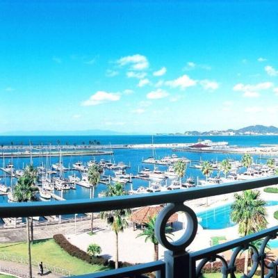 オーシャンビューツインルーム(バルコニー付) 和歌山マリーナシティホテル クーポン