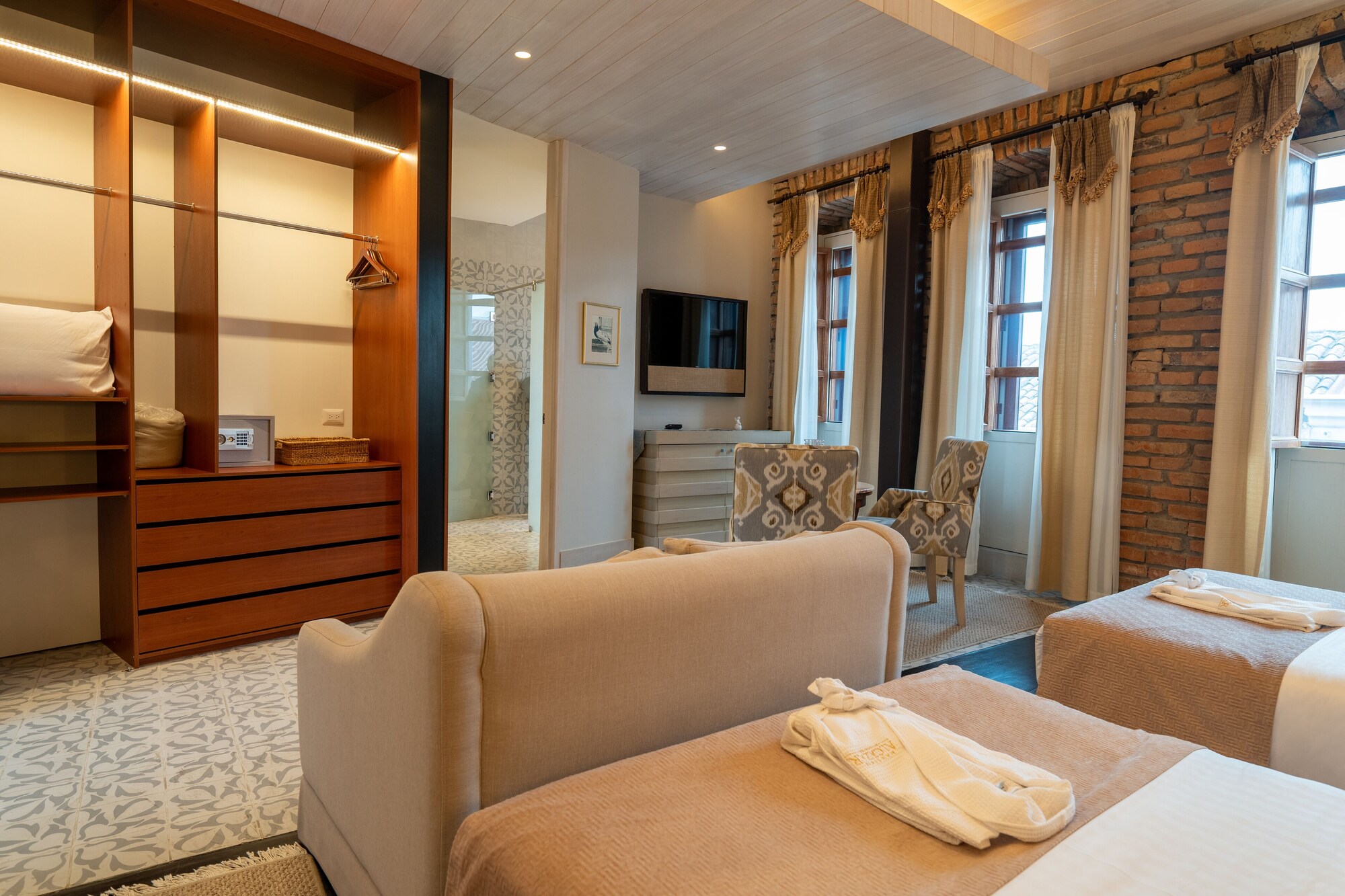 独特套房， 多张床， 厨房， 行政层